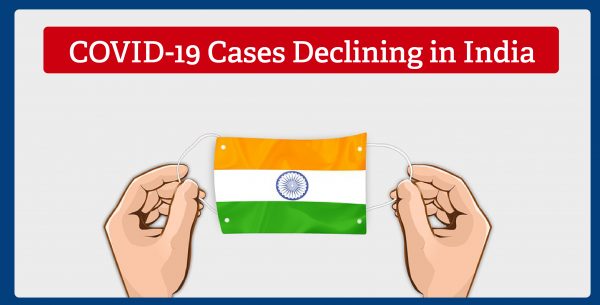 India witnesses decline in daily COVID-19 cases