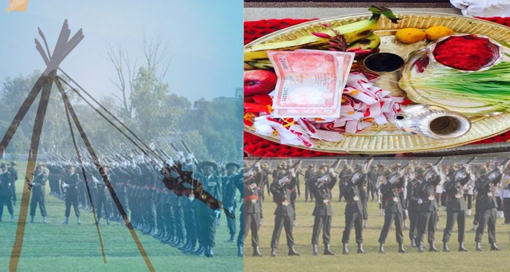 Chief of Security Organizations not offering Dashain tika to subordinates