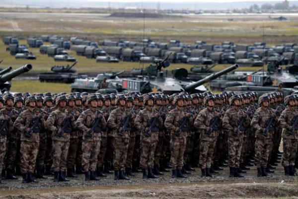 Chinese forces prepare for possible military invasion of Taiwan