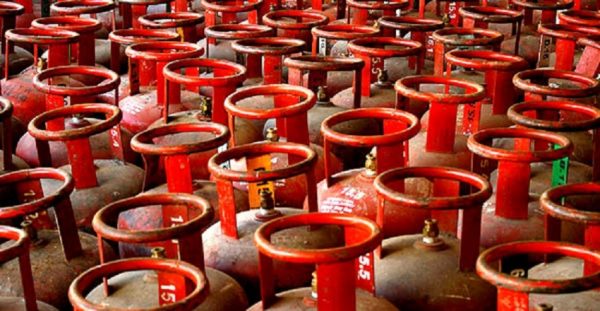 New price for empty gas cylinders