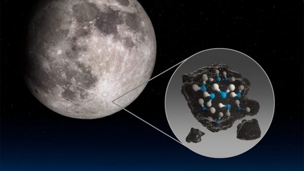 Water found on moon’s surface