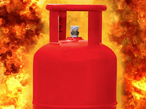 Gas Cylinder blasts at Nayabazar, 4 injured