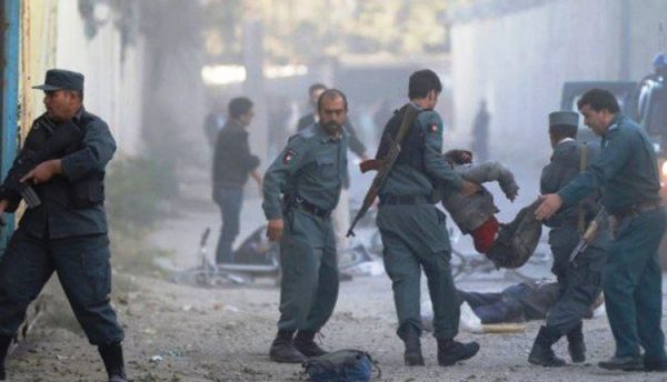 Suicide bomber kills 18, wounds 57 in Kabul