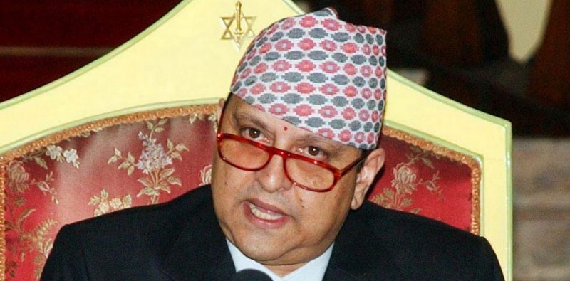 Ex-King Gyanendra concerned over lack of guardianship for Nepali people