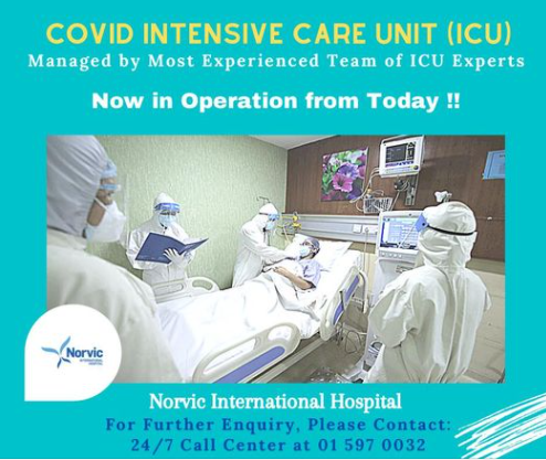 Norvic Hospital operationalizes COVID Intensive Care Unit