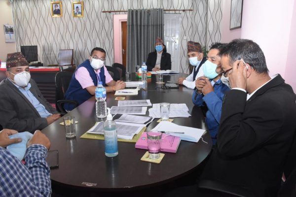 Representatives of Dr. Govinda KC start talks with the government