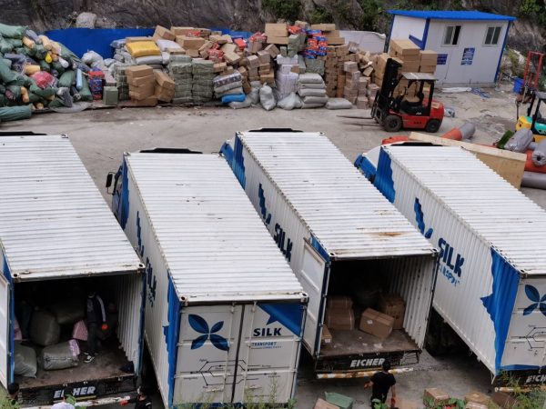 Trade resumes at the northern border: Chinese goods enter Nepal via Tatopani