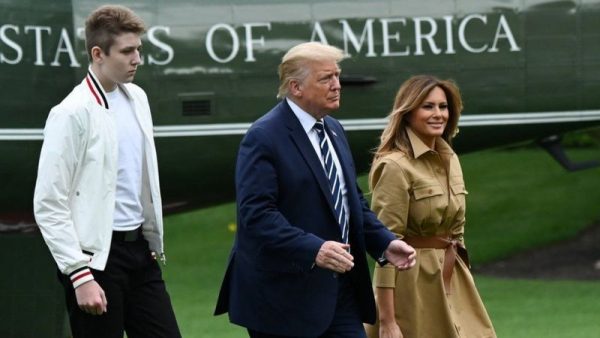 Barron Trump was infected with coronavirus