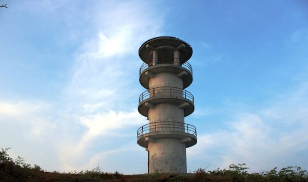 A restaurant tower in Madi