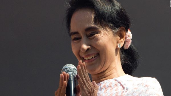 PM Oli congratulates Suu Kyi, Bahrain Prince