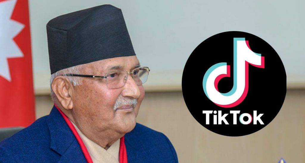 PM Oli’s verified TikTok account, press coordinator unaware