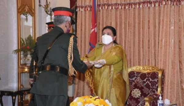Rank of honorary General conferred on Indian Army Chief Naravane 