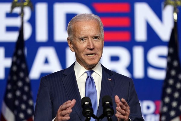 Biden gives his first address after defeating Trump in the Presidential race