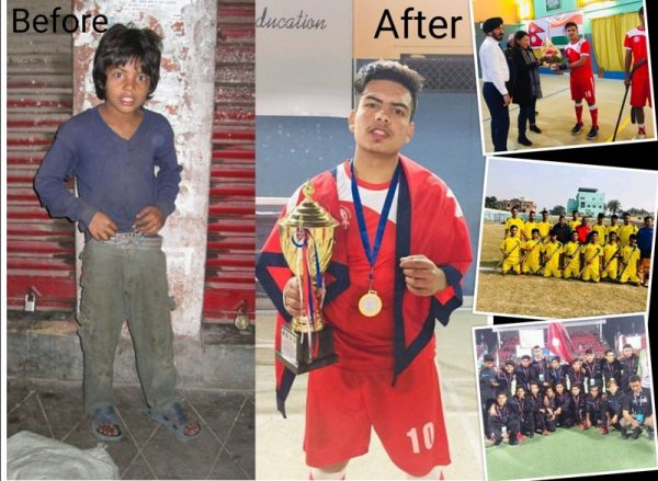 From street kid to ace hockey player