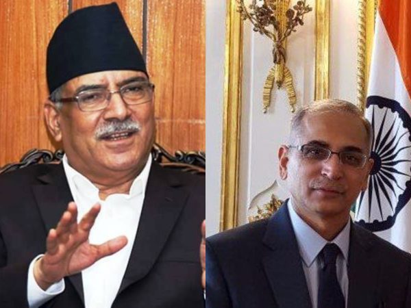 Prachanda holds clandestine meeting with Indian ambassador to Nepal