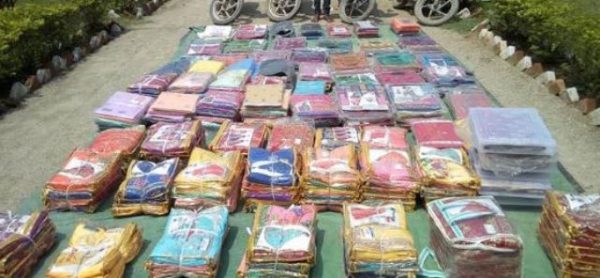 Goods worth 1.4 million seized by police at the eastern border