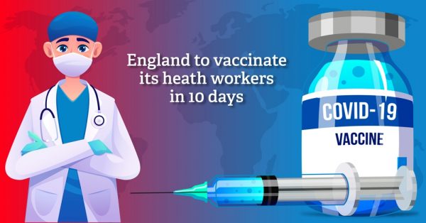 English frontline health workers to get COVID-19 vaccine in 10 days