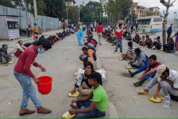 Kathmandu Metropolitan City bans free food distribution at Khula Manch