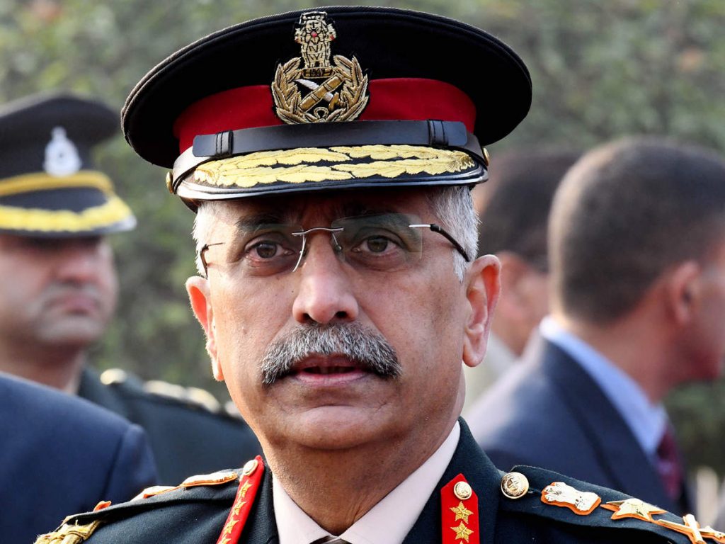 Indian Army Chief Naravane visits areas across LAC in Ladakh