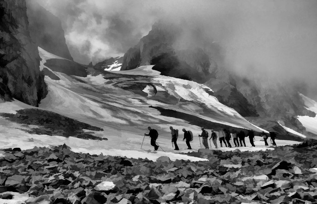 Snowfall leaves 10 tourists including two foreigners trapped at Mera Peak area