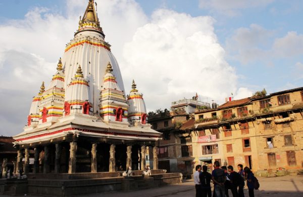 Reconstruction of Rato Machchhindranath Temple in limbo