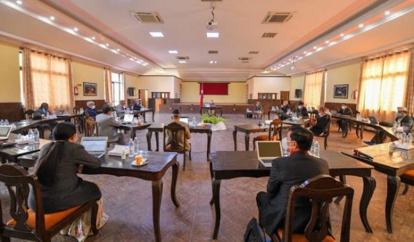 Cabinet meeting at Baluwatar prior to all-party meeting