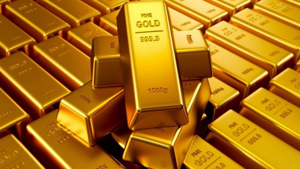 Gold price falls