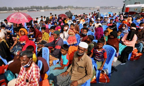 Bangladesh transports Rohingyas to Bhasan Char island despite human rights concerns