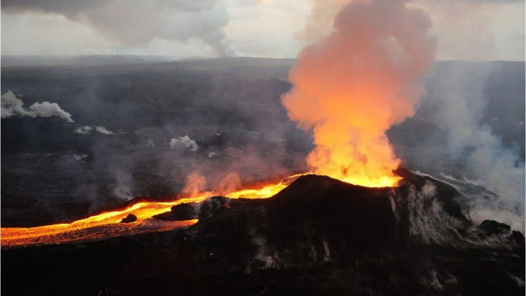 Residents advised to stay indoors as volcano erupts in Hawaii