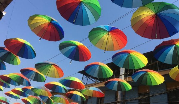 New Road’s ‘Umbrella Street’: wonderful destination for leisure