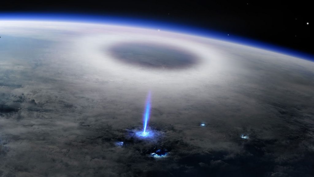 Scientists observe Blue Jet Lightning from Space DCnepal