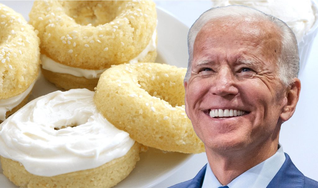 Joe Biden stops his motorcade to buy bagels