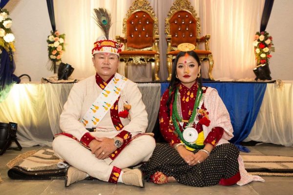 Chief Minister Sherdhan Rai marries Model Jagmu Sherpa