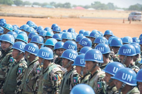 Nepali peacekeeping force builds shelter for 20 thousand in Congo