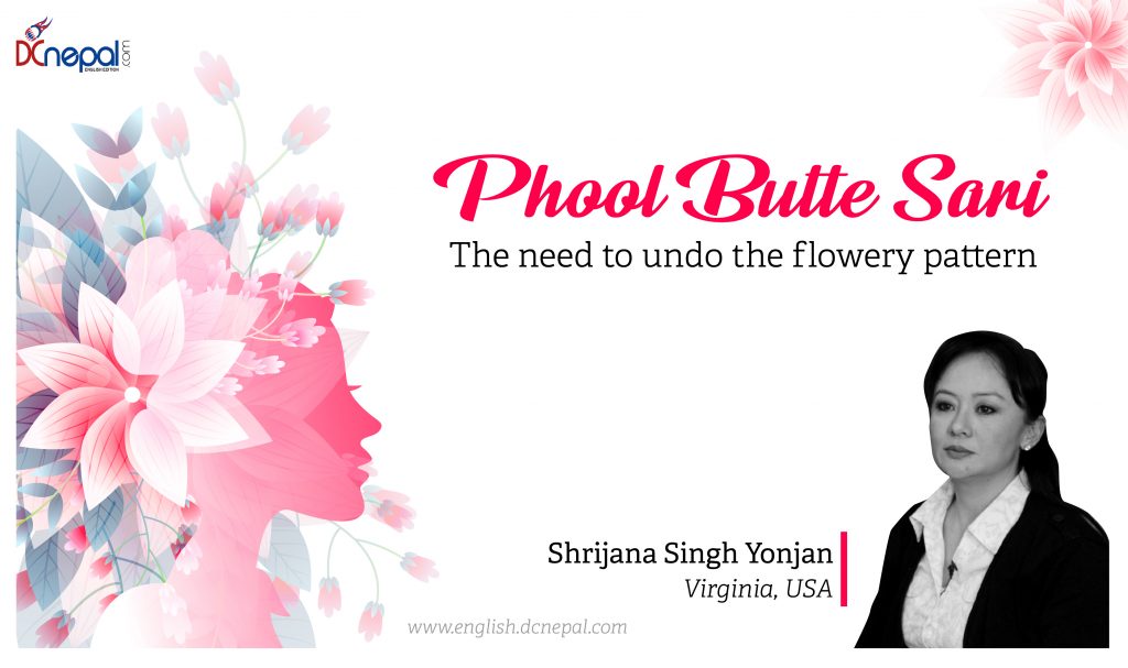 Phool Butte sari – The need to undo the flowery pattern