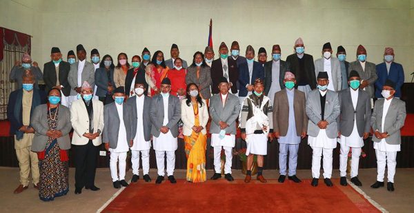 Chiefs of various Constitutional Bodies sworn in