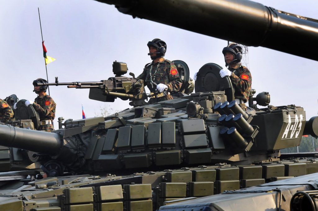 Myanmar: Forces destroy Aung San Suu Kyi party headquarters