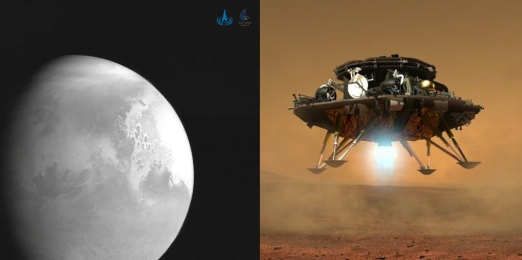 China’s probe to land on Mars this month