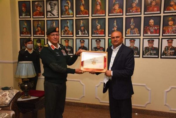 DC Nepal Editor-in-Chief gets awarded with prestigious badge from Nepal Army