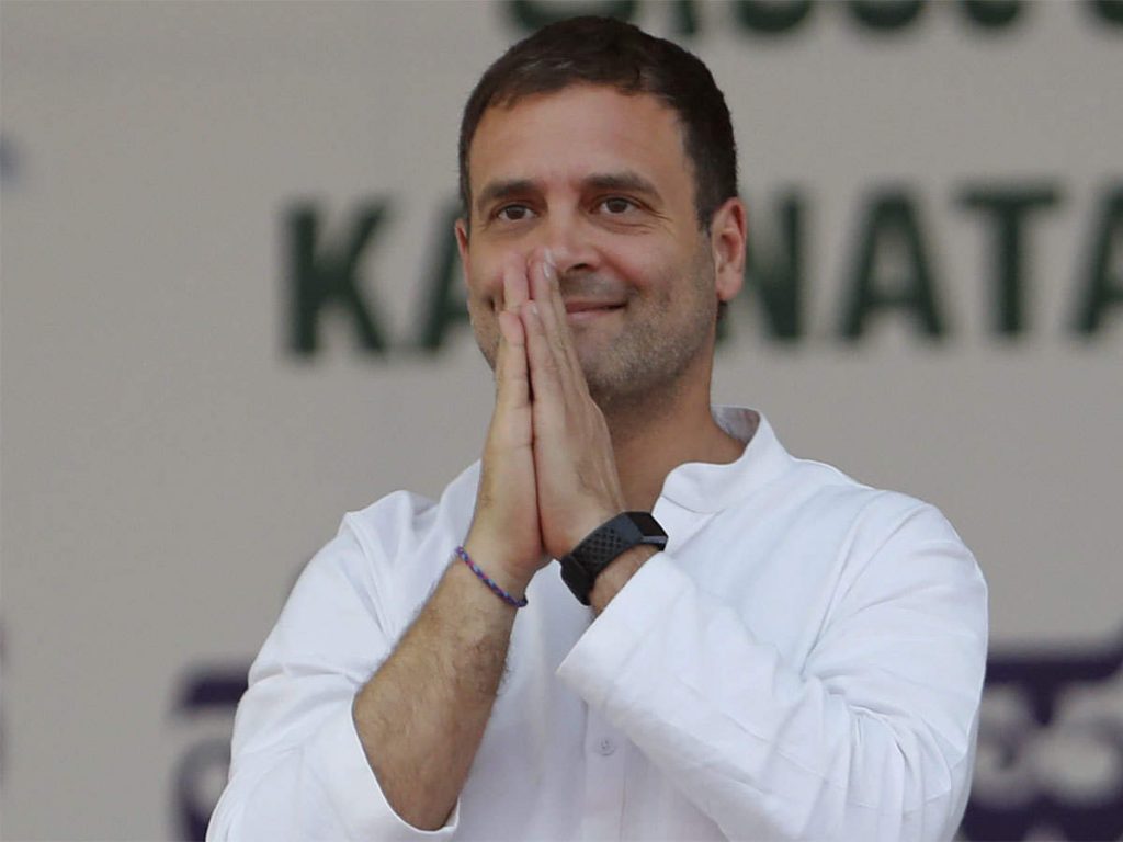 Nurse who witnessed Rahul Gandhi’s birth gets emotional on meeting him