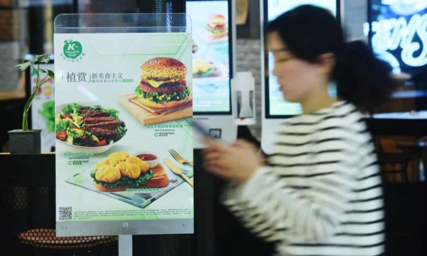 Chinese population shifting towards being vegan over being non-vegetarian