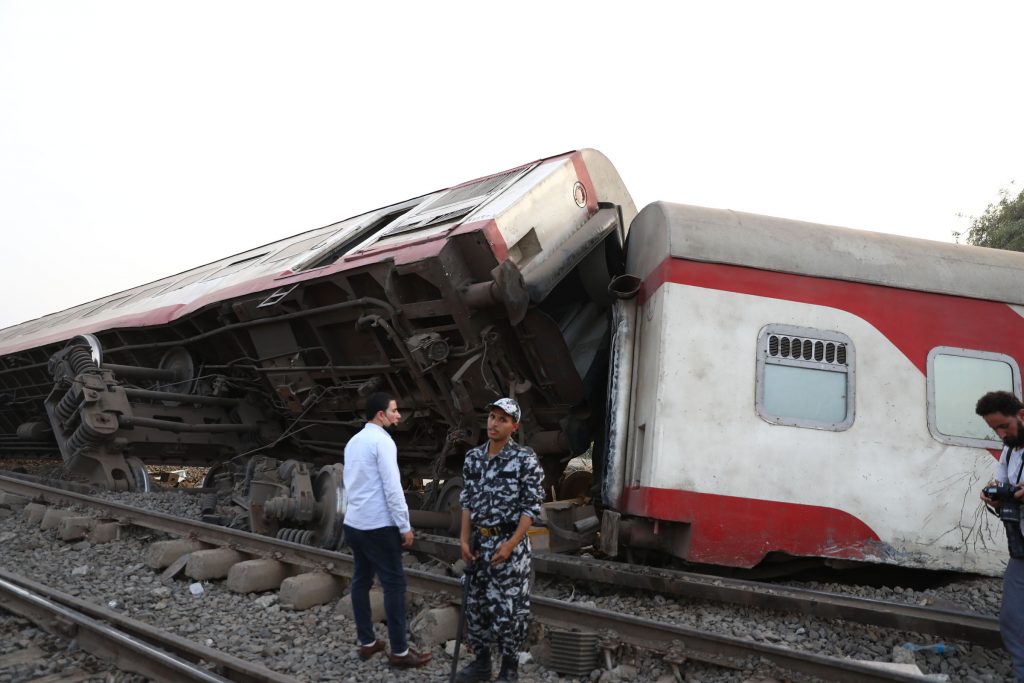 Egypt train derailment: 11 killed, 98 injured