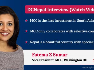 Politicization of MCC compact is unfortunate, The MCC-Nepal partnership is an historic opportunity.
