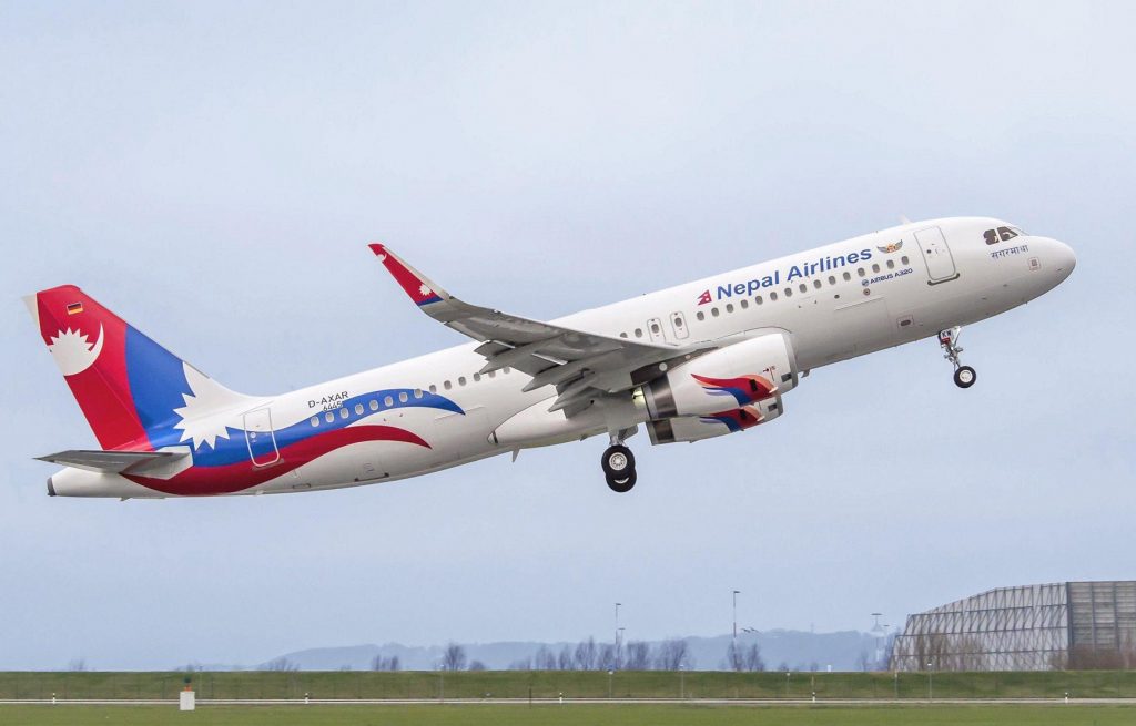 Nepal Airlines commits to support president’s dream of “carbon-neutral state”