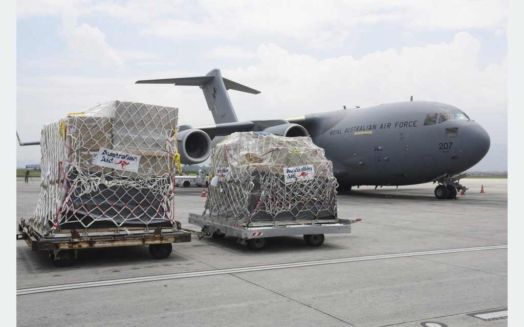 Australian medical support arrives
