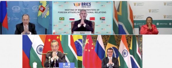 BRICS meeting held, foreign ministers discuss covid issues