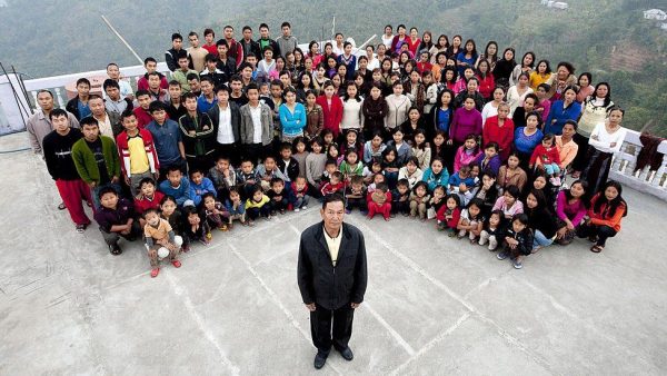 Man with world’s largest family from Mizoram dead