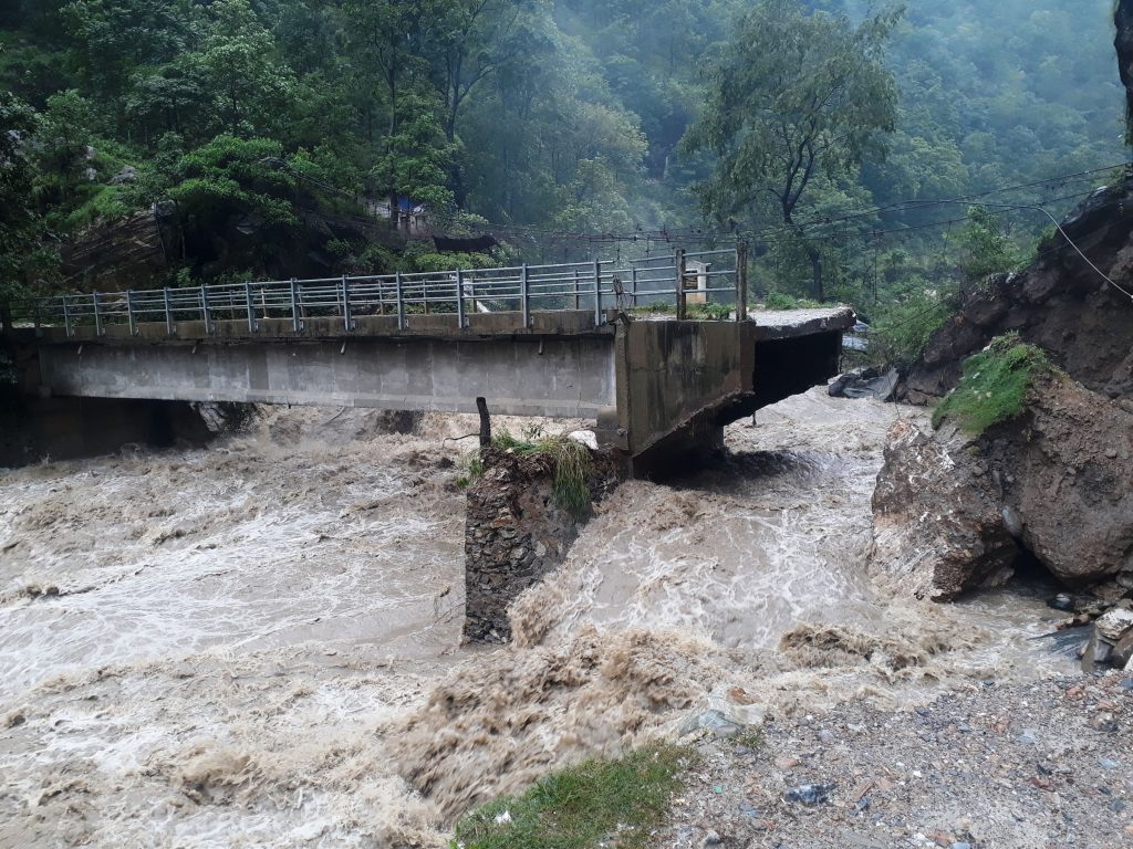 Rain havoc in Karnali: low lying area in Surkhet waterlogged, many roads obstructed