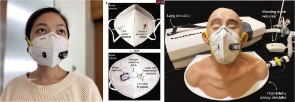 Scientists develop “Face mask” that detects COVID infection in 90 minutes