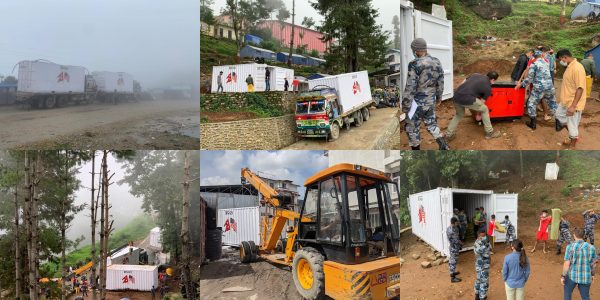 U.S. Indo-Pacific Command provides first Disaster Response System pod to APF Training School in Kurintar